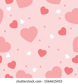 Pink Valentine Pastel color vector background