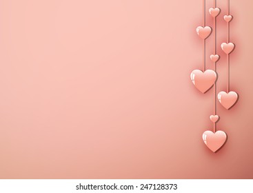  Pink Valentines Background