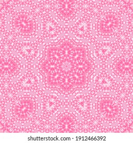 Pink Valentine's or Mother's Day beautiful seamless pattern vector graphic design.