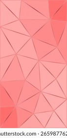 Fondo poligonal bajo abstracto de Vector rosa Estilizar el patrón de Vertical