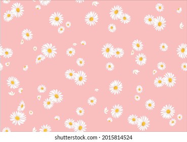 pink vector art design hand drawn