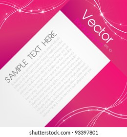 Pink Vector Background