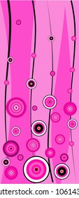 pink vector circle