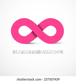 Pink Infinity Symbol Stock Illustration 249556984 | Shutterstock