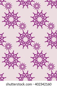 Pink vector seamless  pattern.