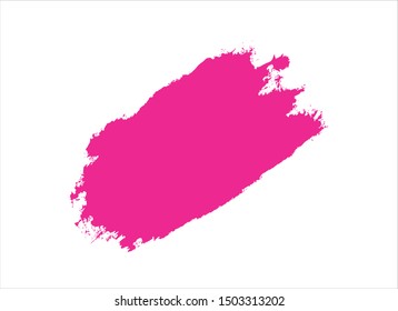pink vector watercolor background ink paint stroke design