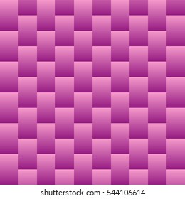 Pink vertical rectangles abstract background. Seamless pattern, vector illustration