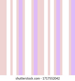 Pink vertical striped seamless pattern background suitable for fashion textiles, graphics