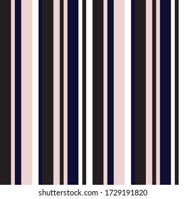 Pink vertical striped seamless pattern background suitable for fashion textiles, graphics