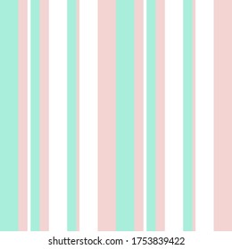 Pink vertical striped seamless pattern background suitable for fashion textiles, graphics