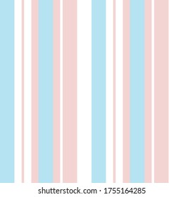 Pink vertical striped seamless pattern background suitable for fashion textiles, graphics