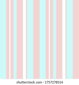 Pink vertical striped seamless pattern background suitable for fashion textiles, graphics