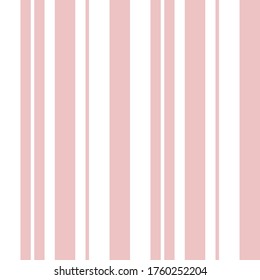 Fondo de patrón transparente rayado vertical rosado adecuado para textiles de moda, gráficos