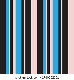 Pink vertical striped seamless pattern background suitable for fashion textiles, graphics