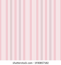 Pink vertical striped seamless pattern background suitable for fashion textiles, graphics