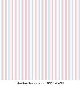 Pink vertical striped seamless pattern background suitable for fashion textiles, graphics