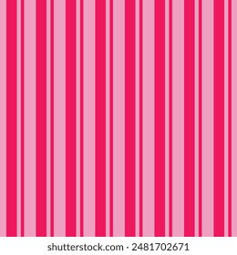 Pink Vertical Stripes on Pink Background as a coordinate seamless pattern print background