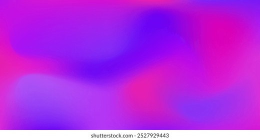 Pink Vibrant Blue Gradient Background, Abstract Presentation Product Texture. Vector Wave Gradation Pattern