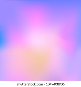 Pink, violet, blue - pastel colors - gradient mesh background