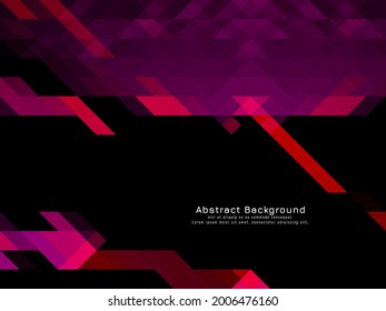 rosafarbene und violette dreieckige Mosaikmuster, Hintergrund