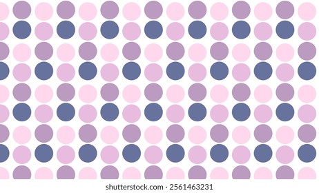 Pink Violet Pastel Tone Circle Abstract Geometric Seamless for Background,Pattern,Clothing,Tile