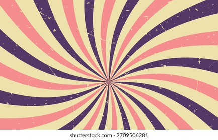 Fondo vintage rosa y violeta con líneas Vector EPS