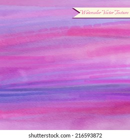 Pink and violet watercolor texture