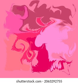 Pink wallpaper. background for your design. Graphic design bright pink gradient. in the style of fluid. Valentine's Day, feminism. Women's Day, a celebration of blurred soft coral color. For printing,