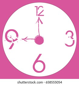 Pink watch