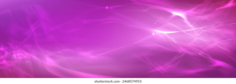 Pink water wave surface with light texture pattern. Abstract caustic and refraction ocean background. 3d liquid calm ripple wallpaper top view environment. Clear aqua to swim and relax in summer