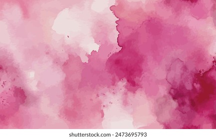 Fondo abstracto acuarela rosa