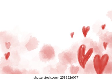 Pink watercolor abstract background. Watercolor pink background. Abstract pink texture.