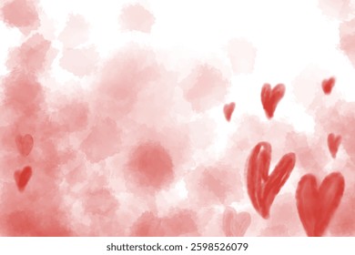 Pink watercolor abstract background. Watercolor pink background. Abstract pink texture.