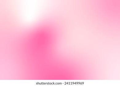 Pink Watercolor Abstract Background. Wallpaper. Gradient Backdrop. Vector Illustration. Valentine's Day. Blurred