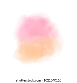 pink watercolor background