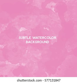 Pink watercolor background