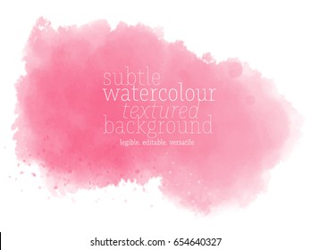 Pink Watercolor Background