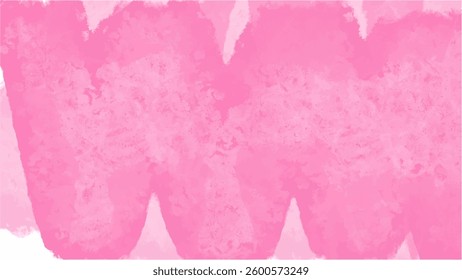 Pink watercolor background with copyspace for your design. vector.