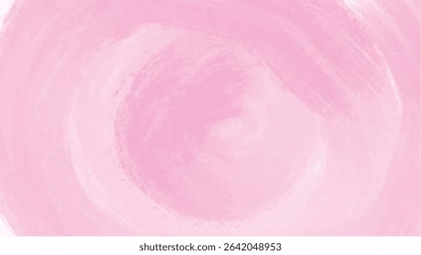 Pink watercolor background with copyspace for your design. vector.