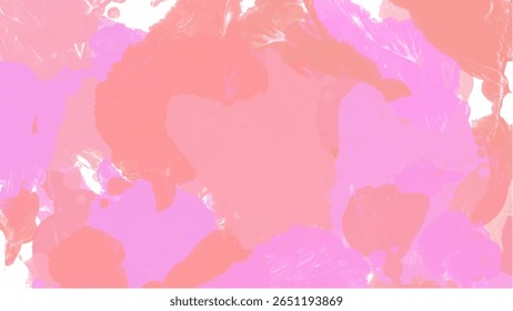 Pink watercolor background with copyspace for your design. vector.