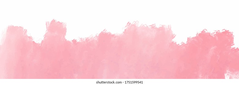 Fondo de color de agua rosa para los fondos de texturas y diseño de banners web
