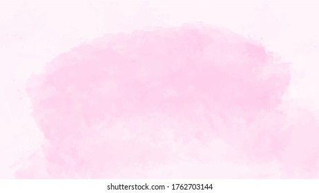 Pink watercolor background for textures backgrounds and web banners design
