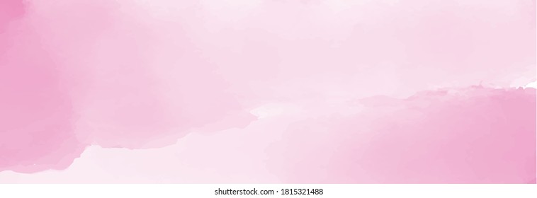 Fondo de color de agua rosa para los fondos de texturas y diseño de banners web
