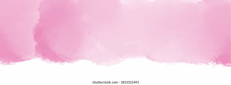 Pink watercolor background for textures backgrounds and web banners design
