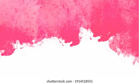 Pink watercolor background for textures backgrounds and web banners design
