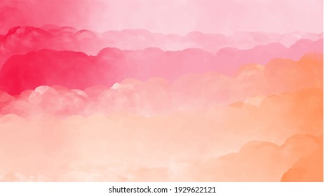 Fondo de color de agua rosa para los fondos de texturas y diseño de banners web

