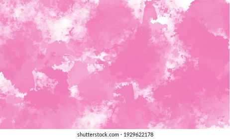 Fondo de color de agua rosa para los fondos de texturas y diseño de banners web
