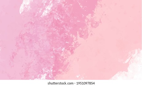 Pink watercolor background for textures backgrounds and web banners design
