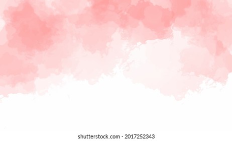 Pink watercolor background for textures backgrounds and web banners design
