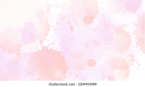 Pink watercolor background for textures backgrounds and web banners design
